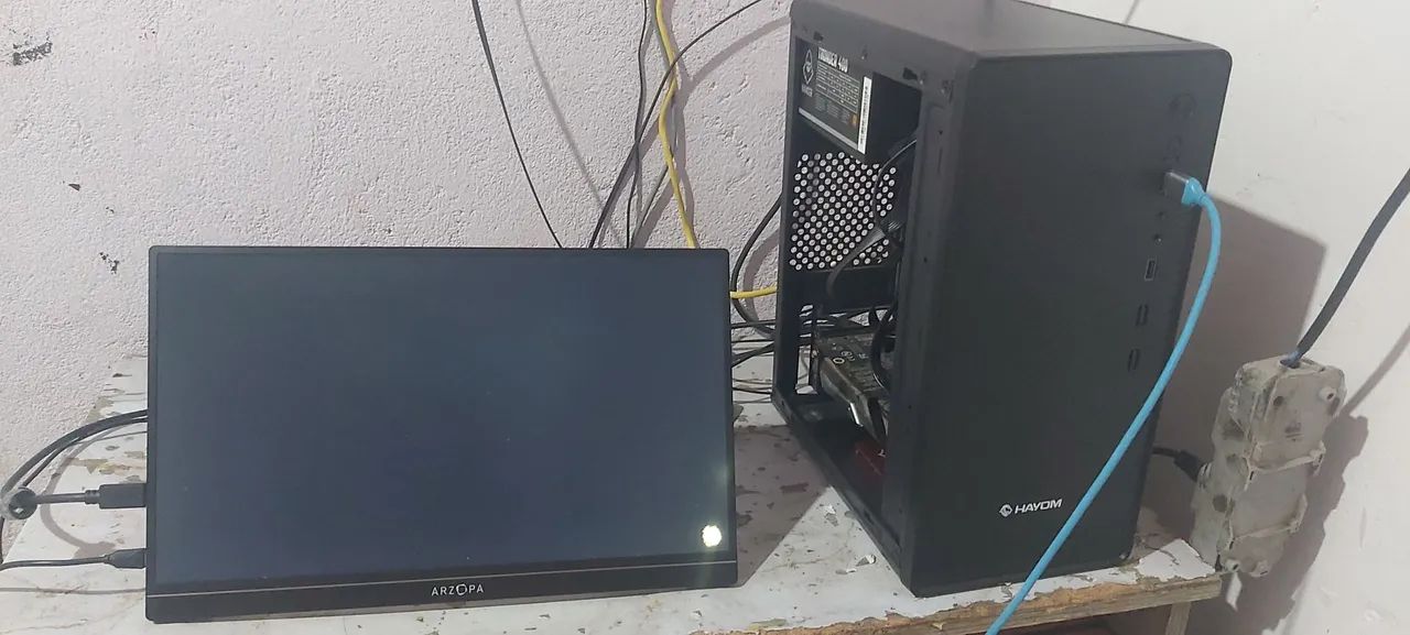 PC Gamer i5 8500 + GTX 1060 + 16GB + SSD + HD + Monitor
