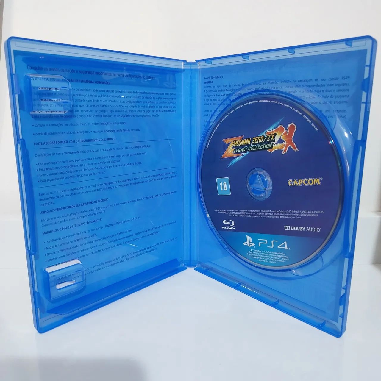 Mega Man Zero/ZX Legacy Collection PS4 PS5 Midia Fisica - Jogos de