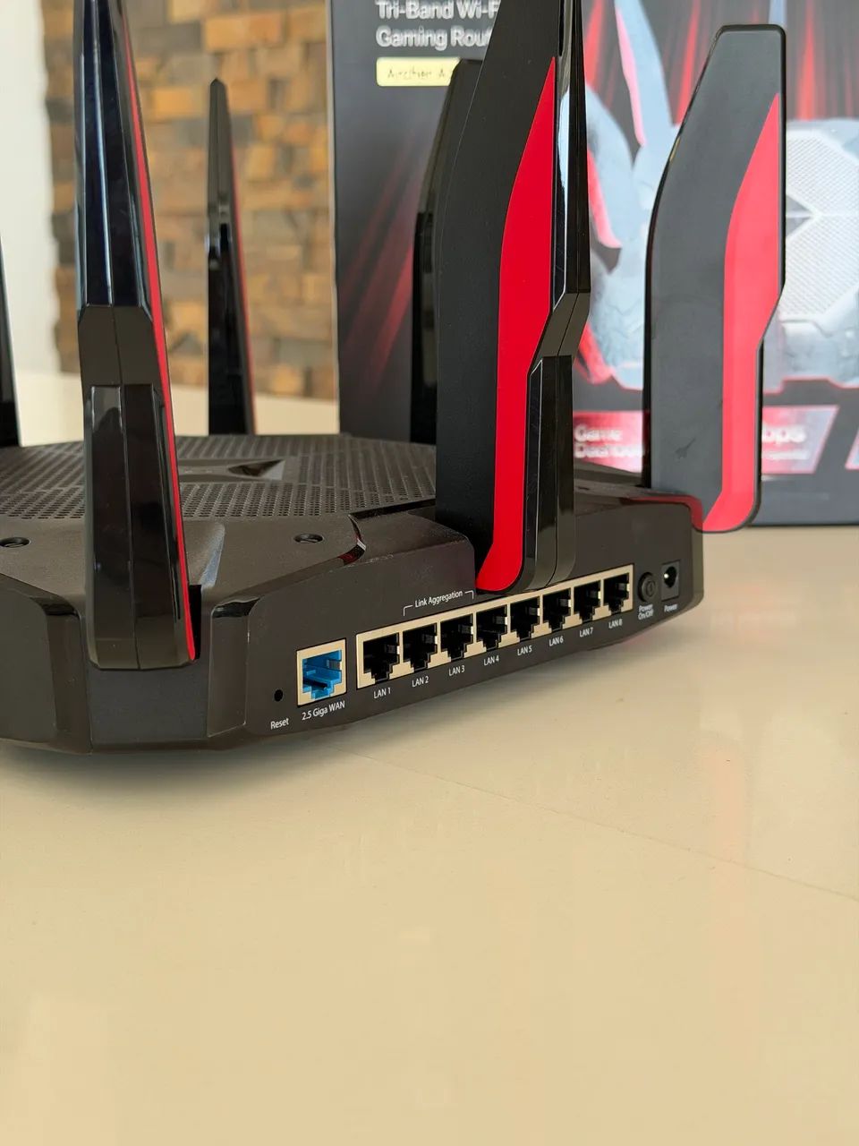 Roteador Wi-Fi 6 de banda tripla TP-Link Archer Ax11000