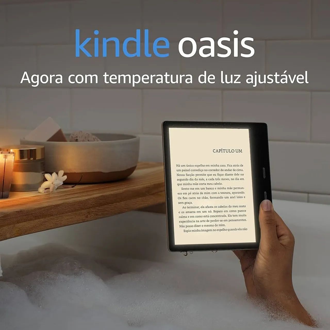 Kindle Oasis 32GB - Tela de 7 | 10 geração | IMPECÁVEL - Tablets e