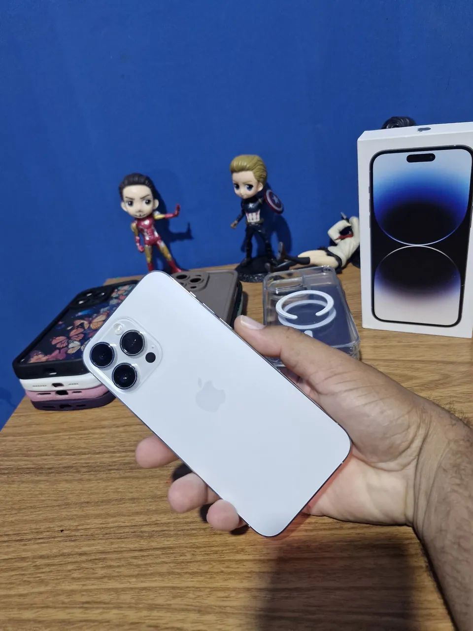 iPhone 14 Pro Max - Todo original - TROCO EM ANDROID COM VOLTA