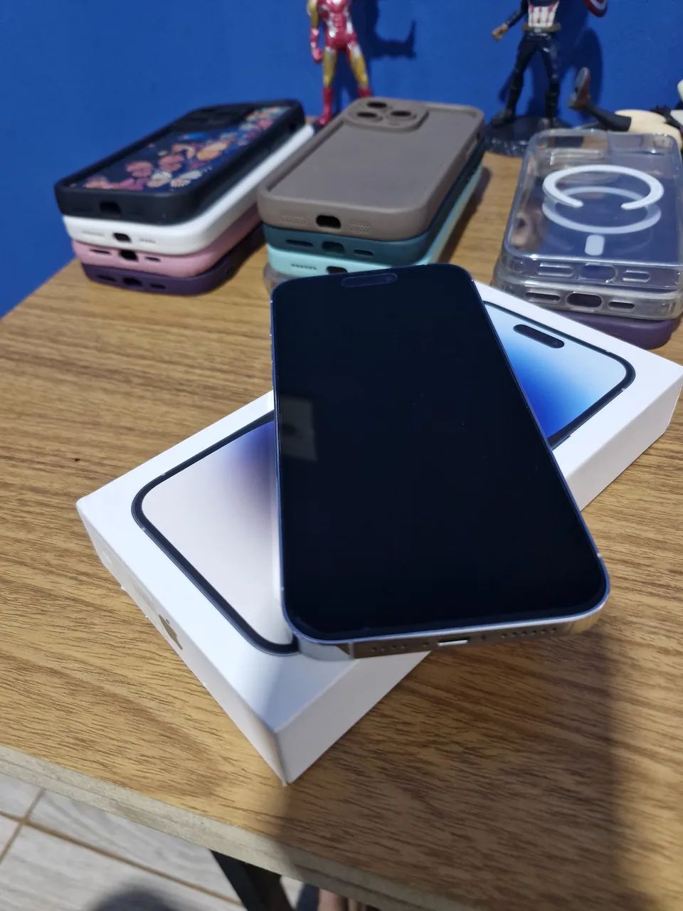 iPhone 14 Pro Max - Todo original - TROCO EM ANDROID COM VOLTA