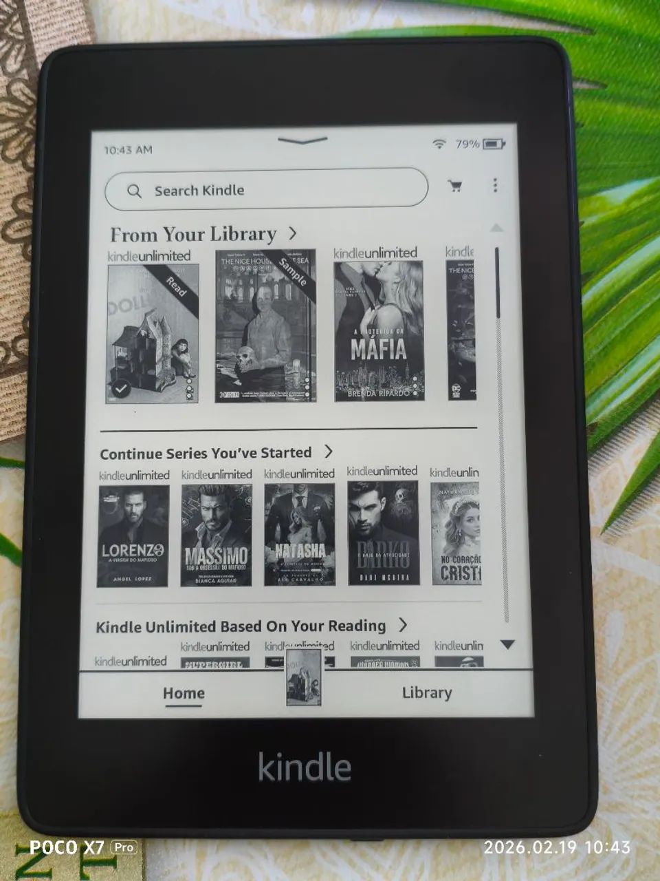 Kindle 10°geração model PQ94WIF, a prova d'água, 32 giga - Tablets