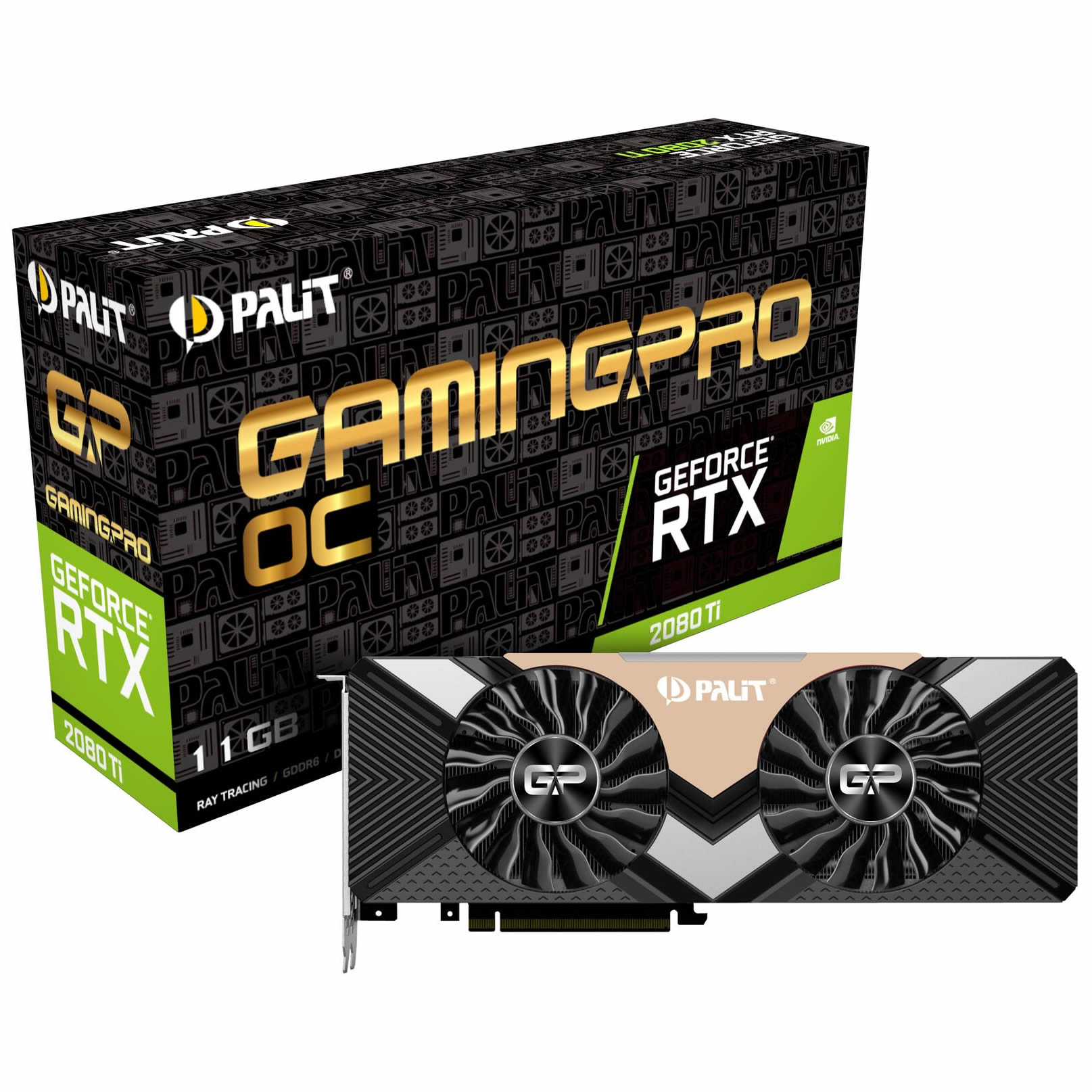 Palit GeForce RTX 2080 Ti Gaming Pro OC 11264MB GDDR6 PCI-Express