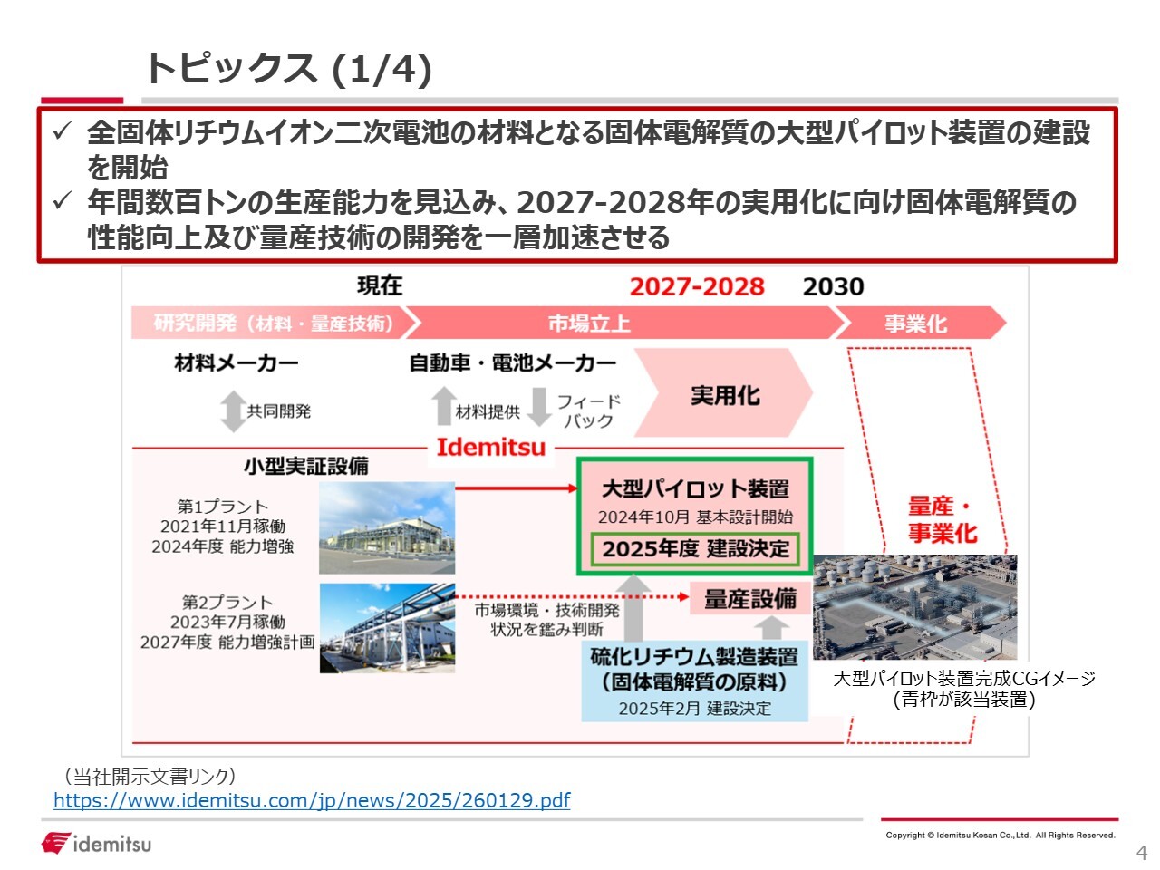 出光興産（5019）、3Qは定修影響で進捗鈍化も通期予想達成へ 固体
