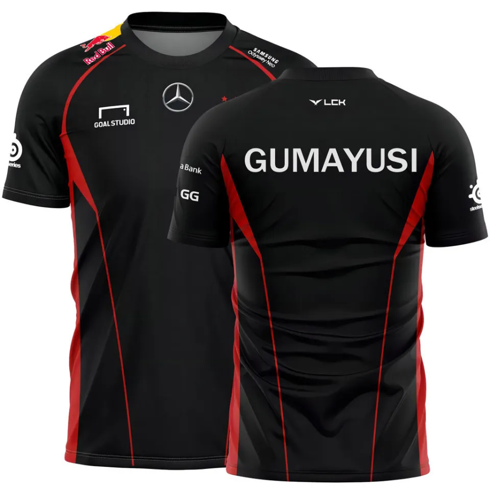 LCK 2024 T1 Uniform Jersey FAKER Uniform T-shirt Keria Gumayusi