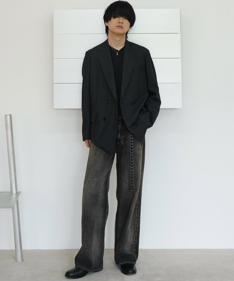 W/Si/Ca 18G V Neck Knit / 商品詳細ページ / LIDNM / Llife ONLINE