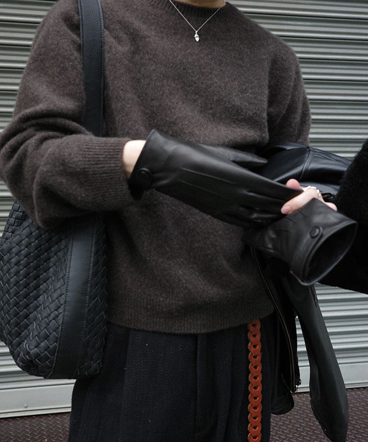 Llife COW LEATHER MESH BAG / 商品詳細ページ / LIDNM / Llife ONLINE