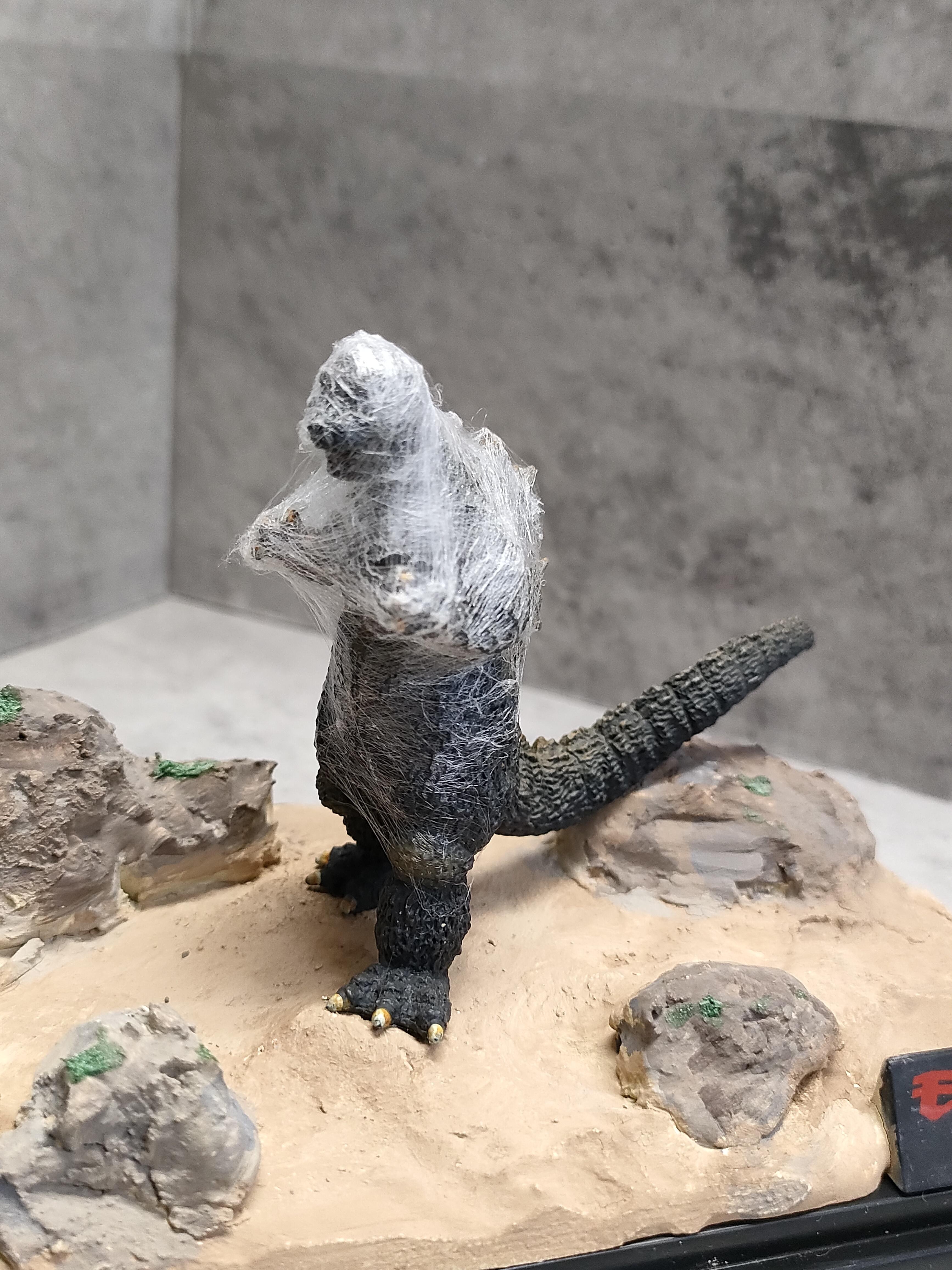 モスラ対ゴジラ(1964年公開)｜ジオラマ・ヴィネット｜プラモデル・模型