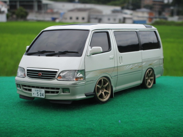 100系ハイエース｜車・AUTO｜プラモデル・模型投稿サイト