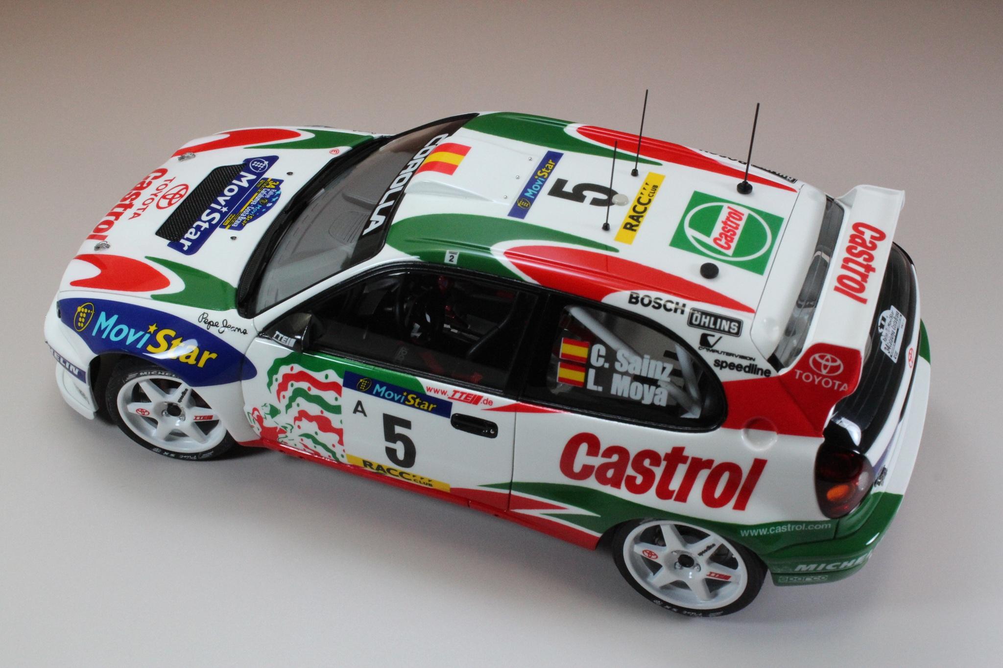 タミヤ 1/24 トヨタカローラWRC｜車・AUTO｜プラモデル・模型投稿サイト