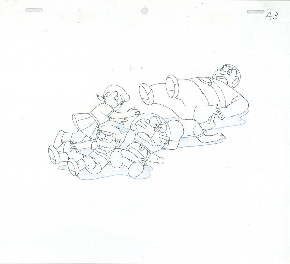 3106] ドラえもん セル / ドラえもん/のび太/しずか/ジャイアン/スネ夫