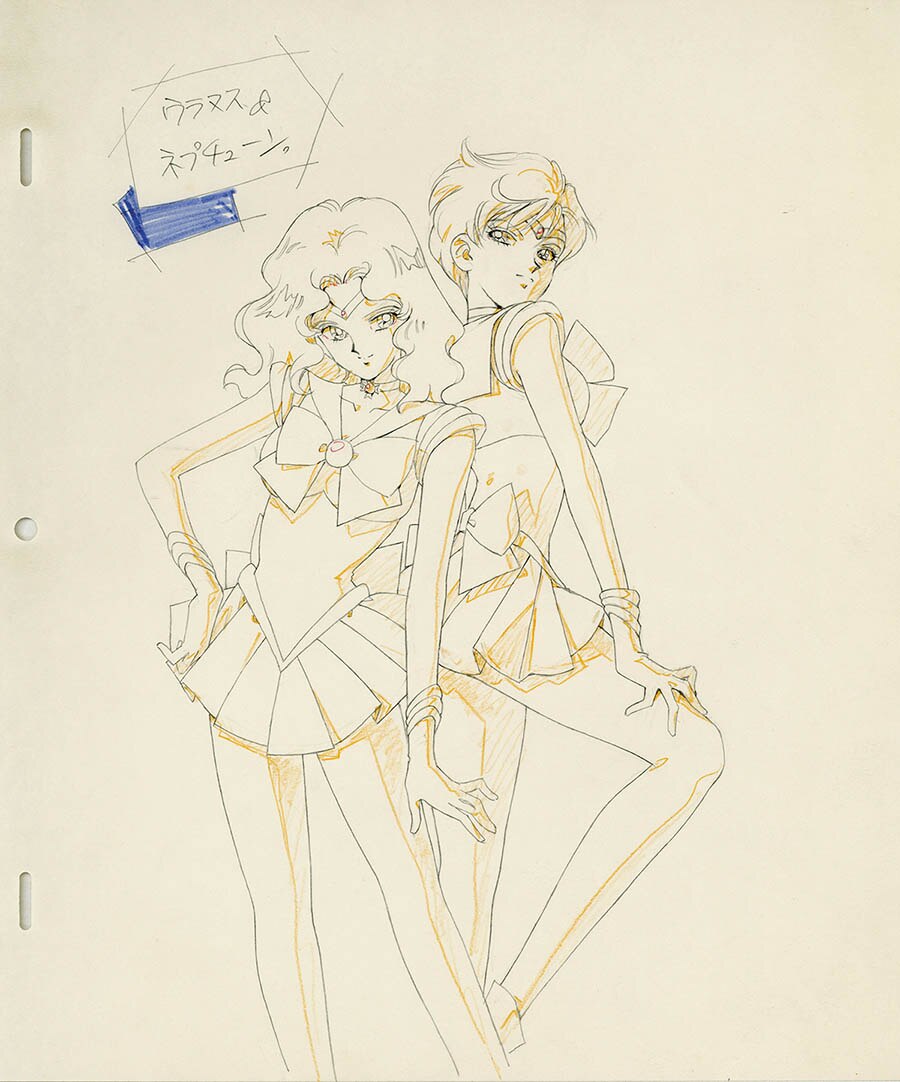 美少女戦士セーラームーン設定原画