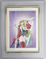 中島愛 直筆サイン入りポスター 「星間飛行」