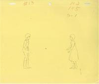 3246] 魔法のプリンセス ミンキーモモ イラスト / 直筆:わたなべひろし