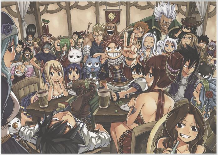 カラー複製イラスト 真島ヒロ FAIRY TAIL