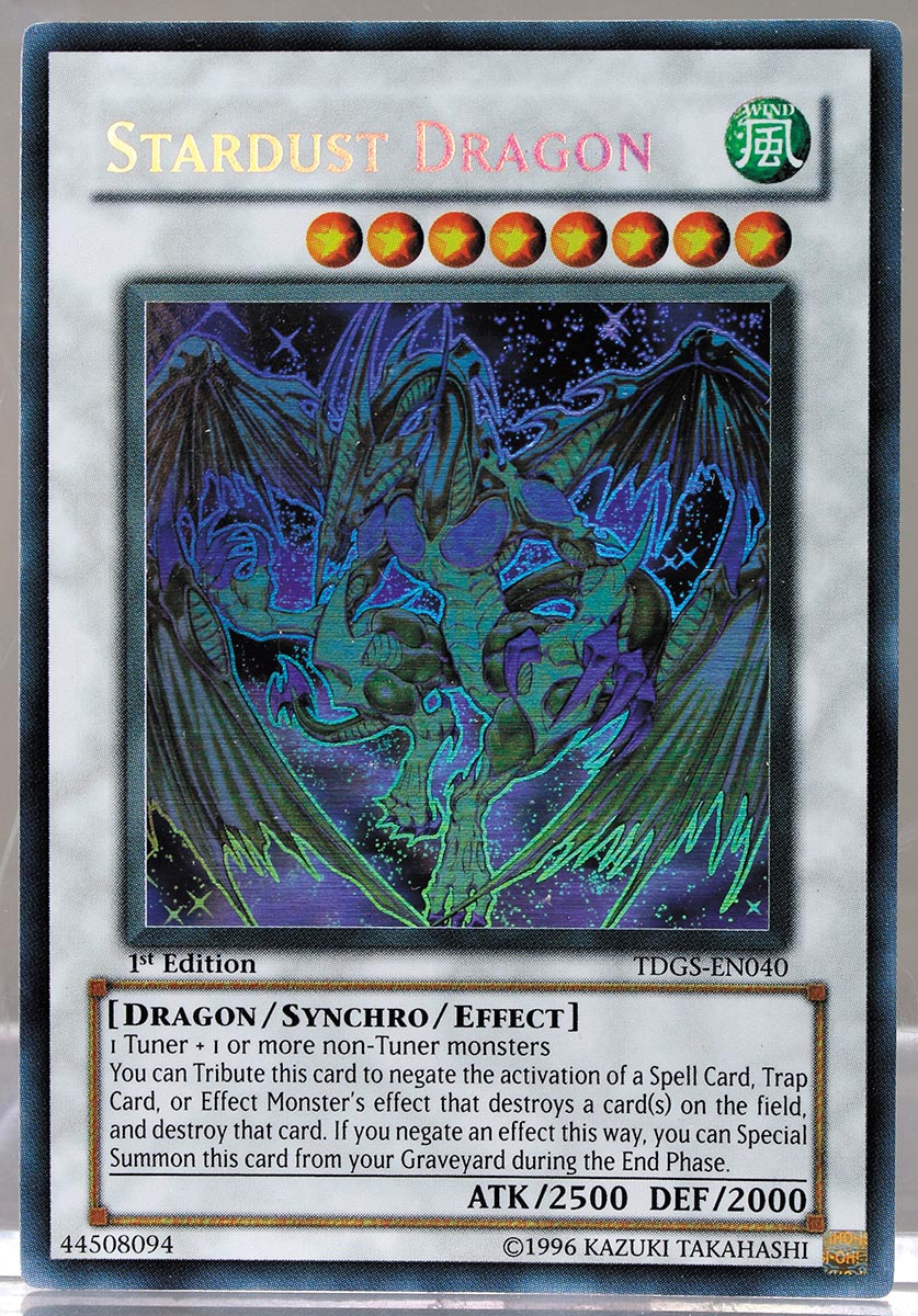 PSA10】スターダストドラゴン ホログラフィックレア ホロ ゴーストレア