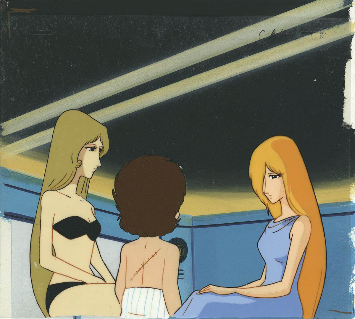 4444] 銀河鉄道999 セル / メーテル/鉄郎