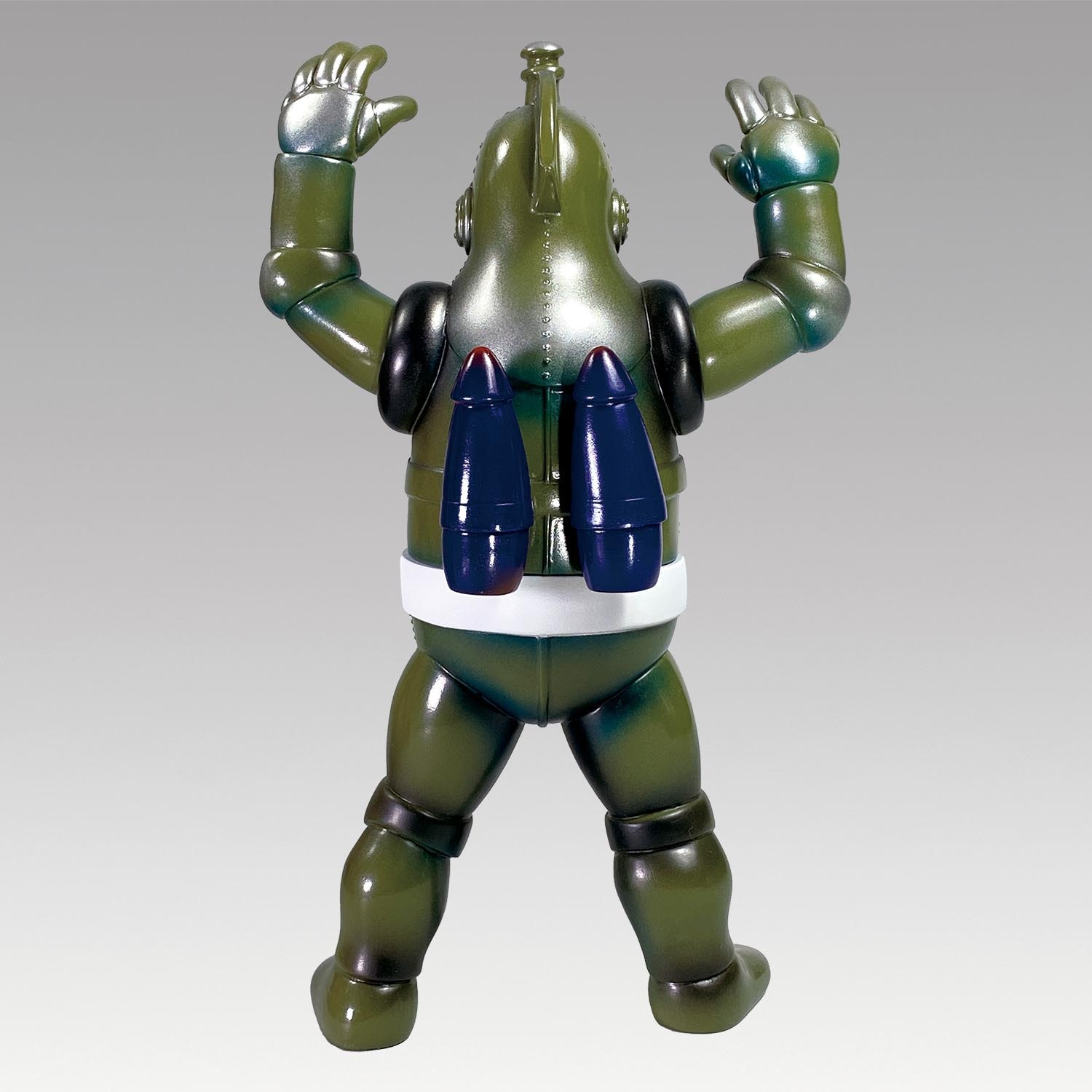 1222］ シカルナ・工房 ロボット鉄人28号アーミーグリーン成型