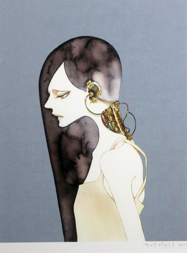 中村明日美子 楽園くん(仮) 複製原画 直筆サイン シリアルナンバー入り