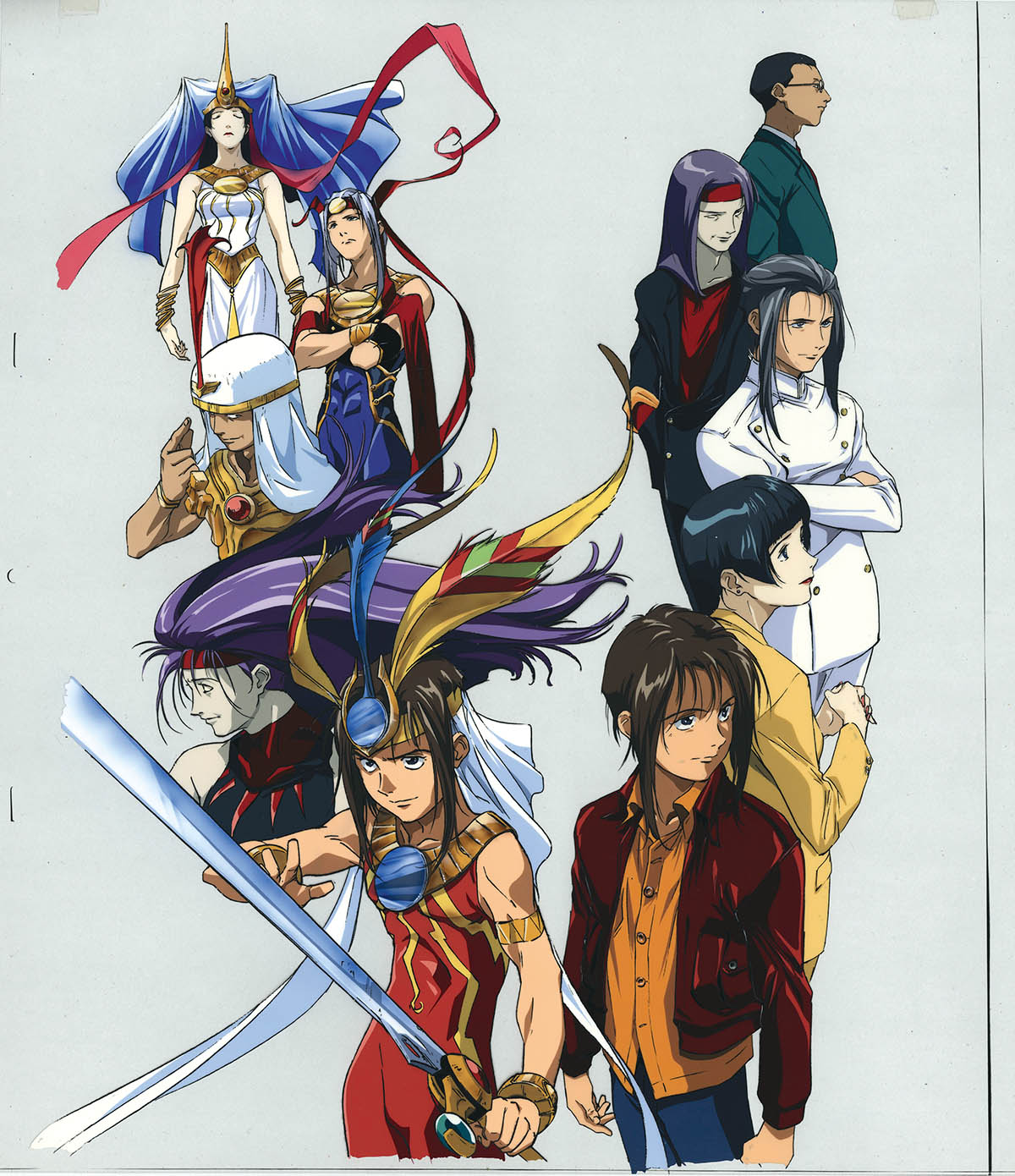 4255] 時空転抄ナスカ 版権セル