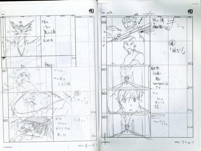 青の祓魔師 絵コンテ