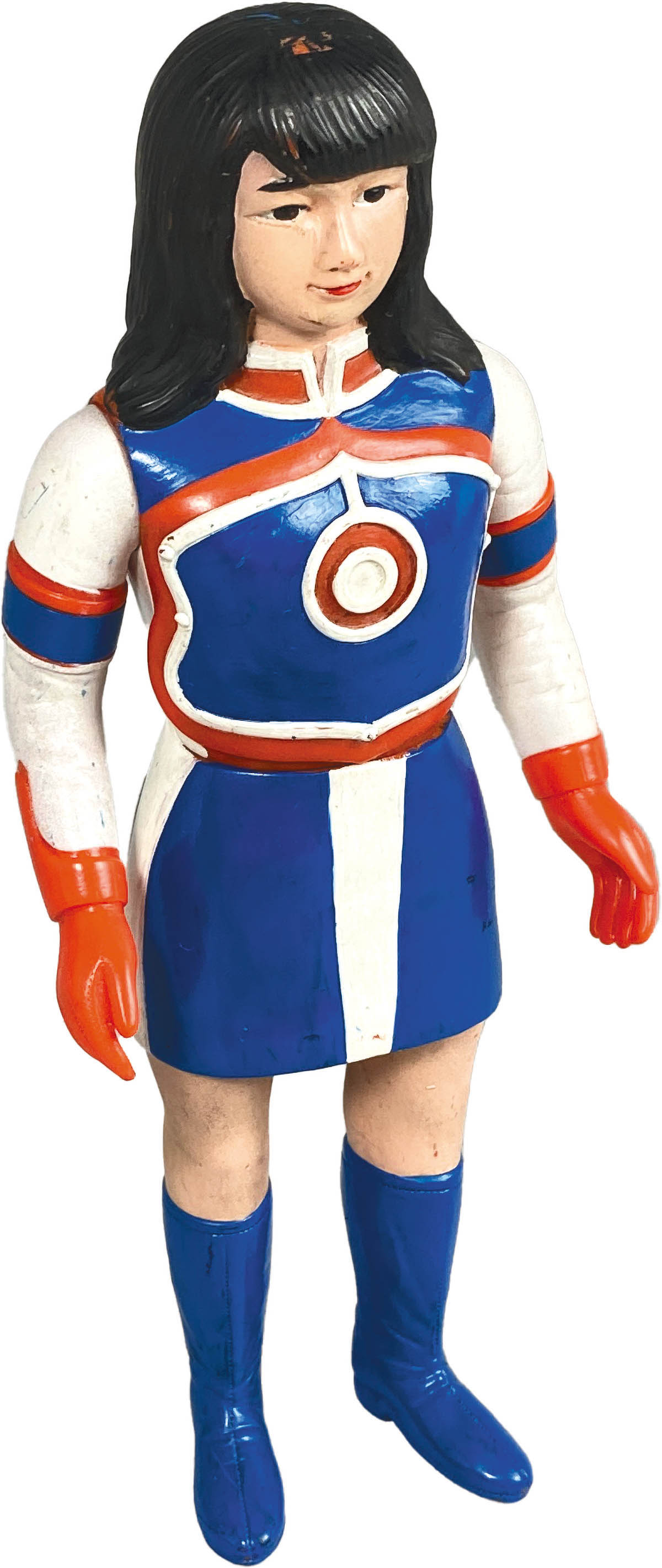 5104] [サンプル版]ブルマァク ZAT隊員ソフビ 男性・女性セット