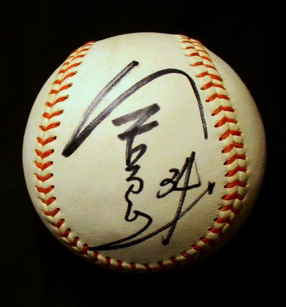 ロッテオリオンズ 金田正一 直筆サインボール