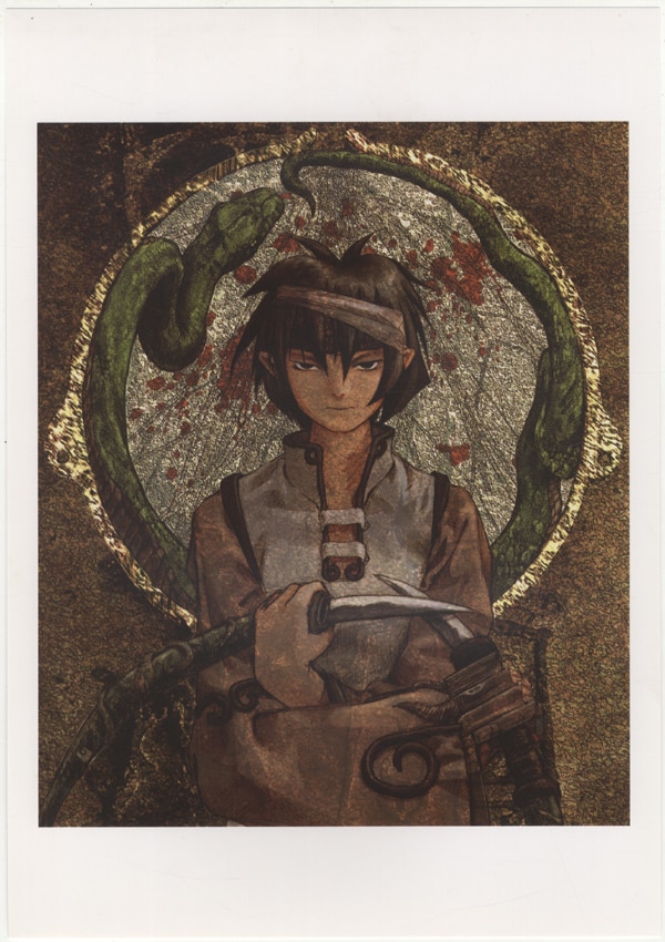 47079]十年旅行 カラー複製イラスト 安倍吉俊