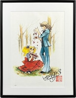 コトヤマ 複製イラスト「だがしかし」