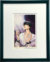 深崎暮人 直筆サイン入りカラー複製イラスト「冴えない彼女の育てかた♭」