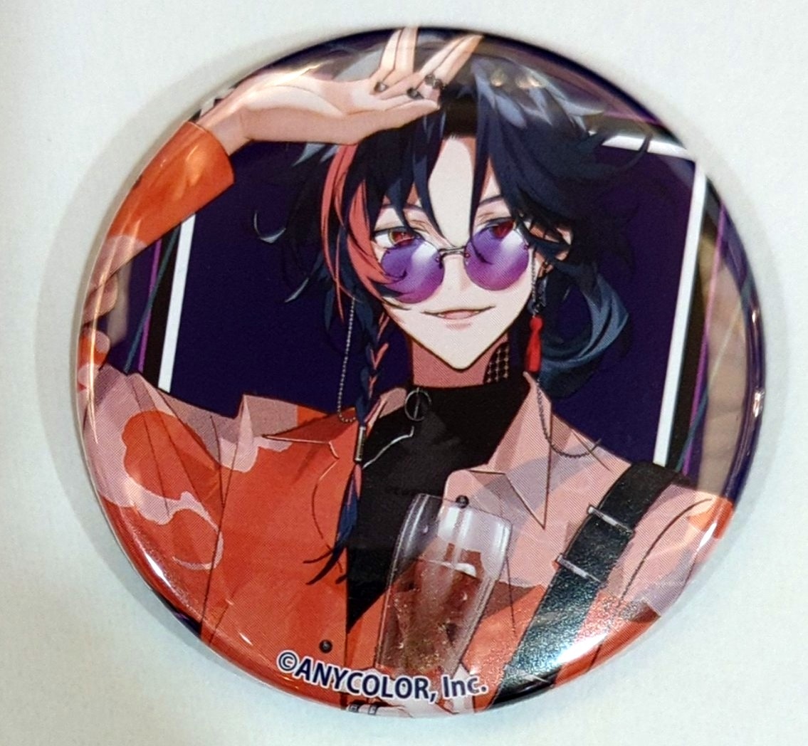 3SKM College 魁星 缶バッジ 等身 にじさんじから「3SKM College