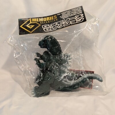 羽沢組 Gメモリーズセレクション デスゴジ ソフビ 白クリア シルバー