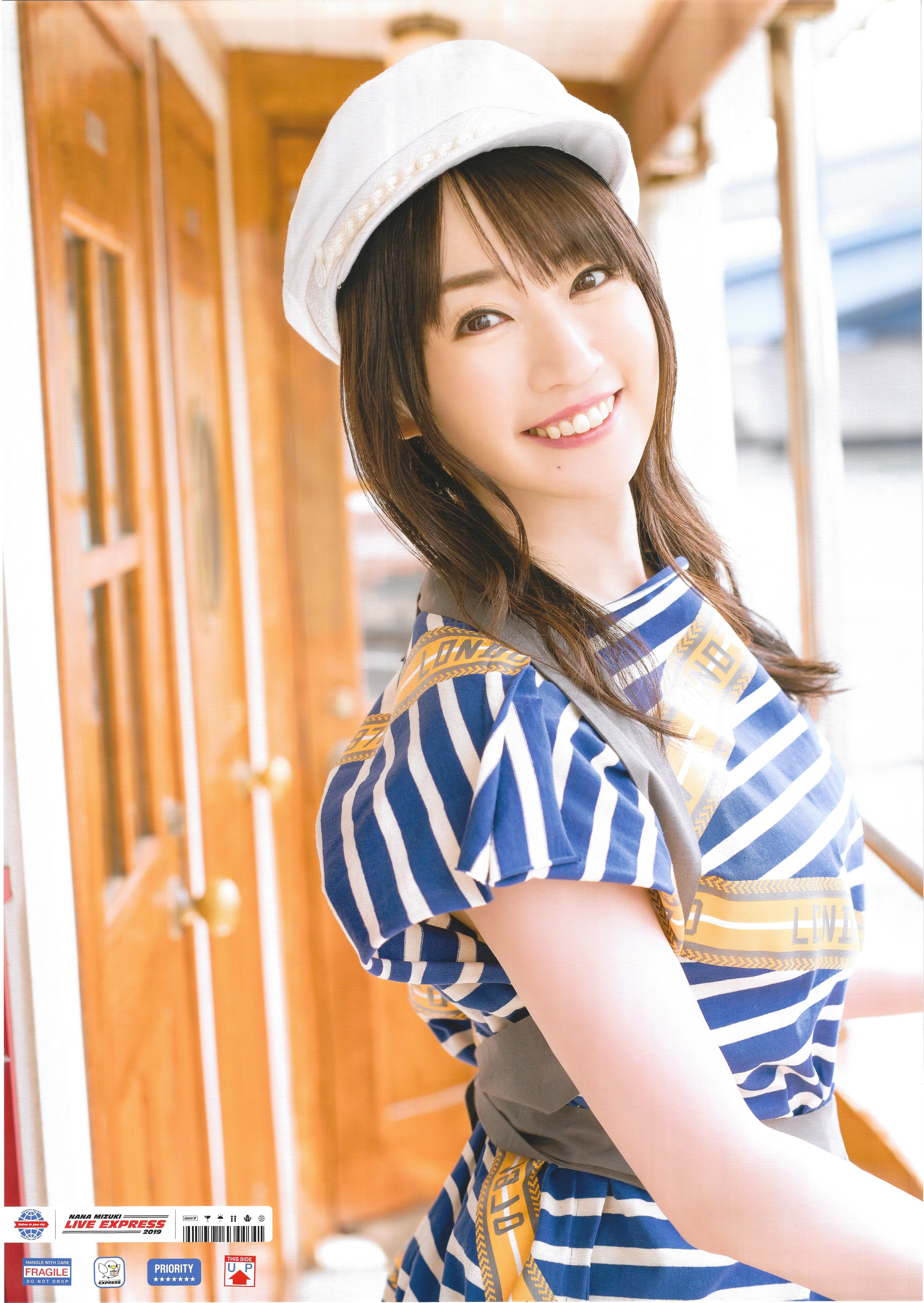 水樹奈々 B2ポスター 25th anniversary メモリアル 非売品 LIVE_VISION