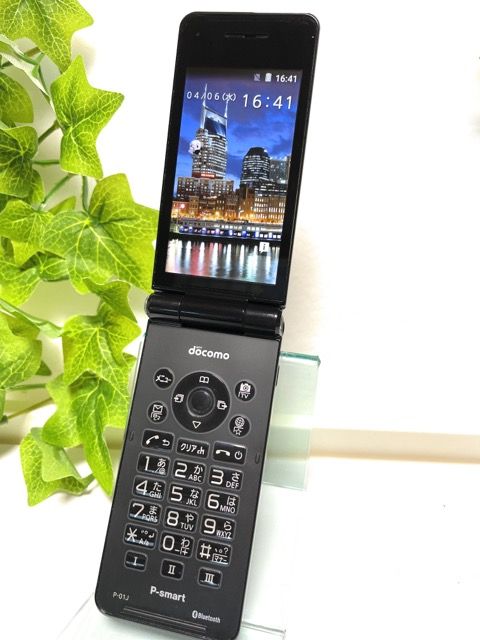 ムスビー｜SIMフリー☆ ドコモ ガラケー P-01J P-smart ケータイ