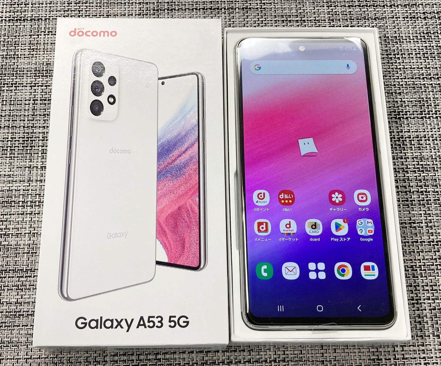ムスビー｜【未使用品】simロック解除済 docomo Galaxy A53 5G SC-53C