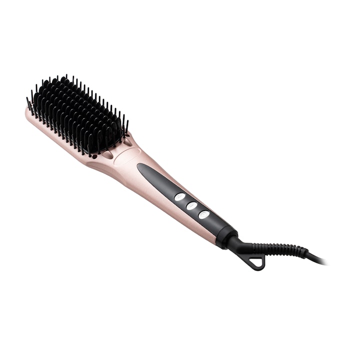 MiroPure ダブルマイナスイオン ストレートブラシアイロンをレビュー