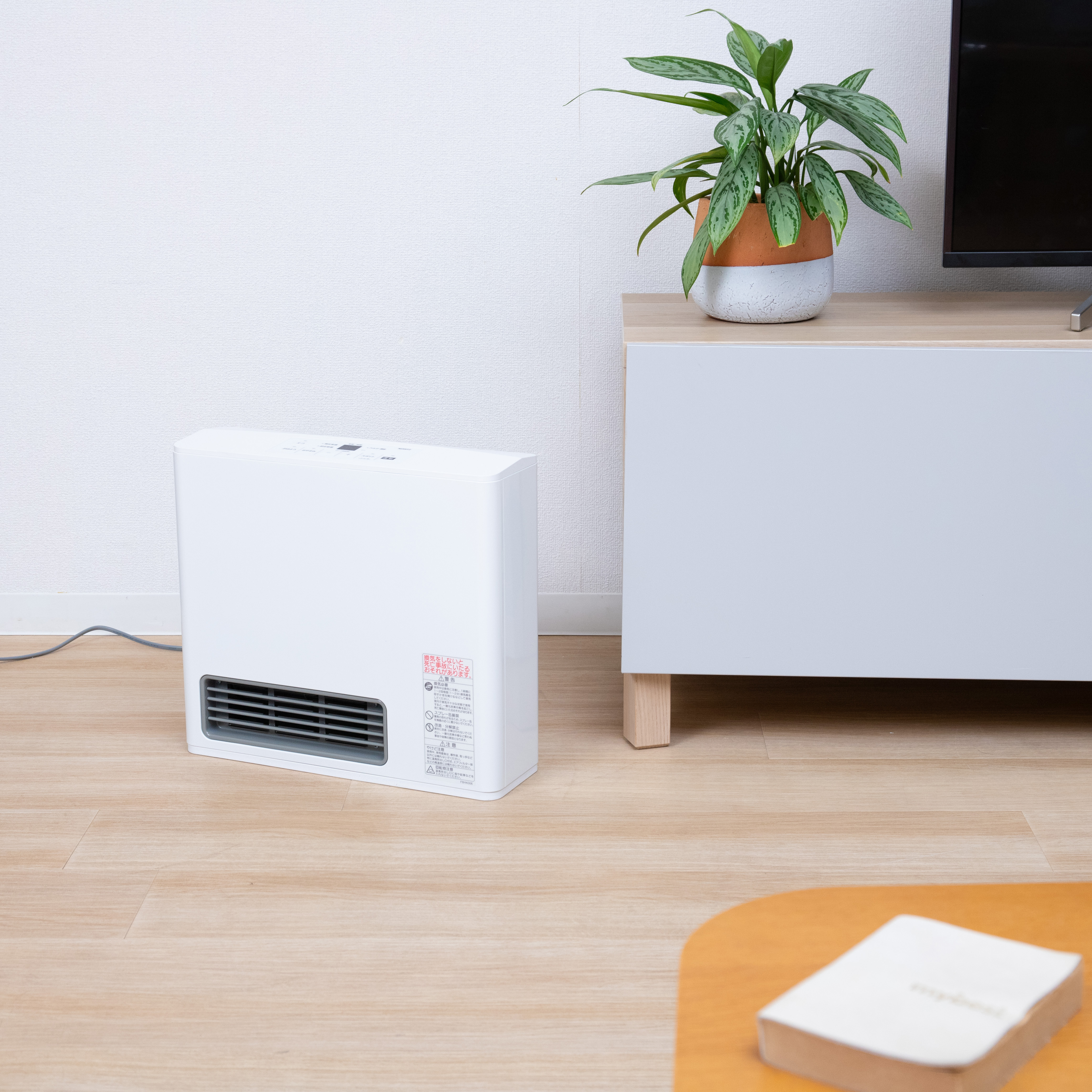 都市ガスファンヒーター ホースつき ノーリツ ガスファンヒーター