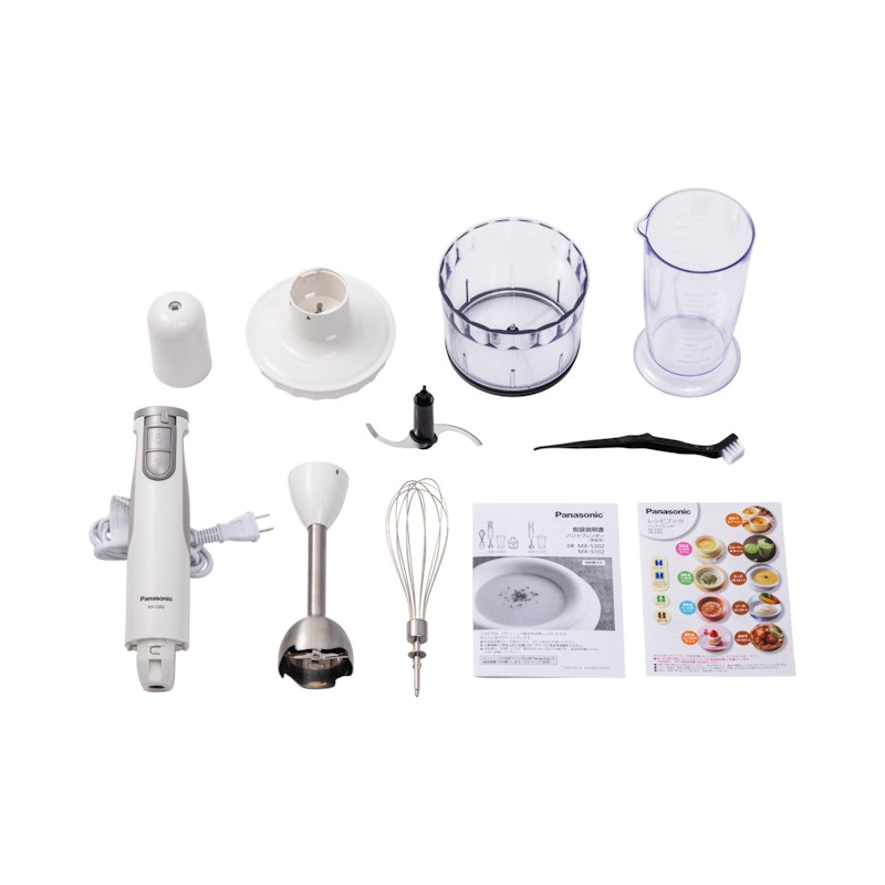 パナソニック ハンドブレンダー MX-S302-Wをレビュー！クチコミ・評判
