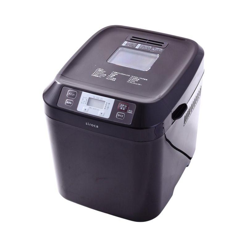 シロカ siroca ホームベーカリー SBG-111を検証レビュー