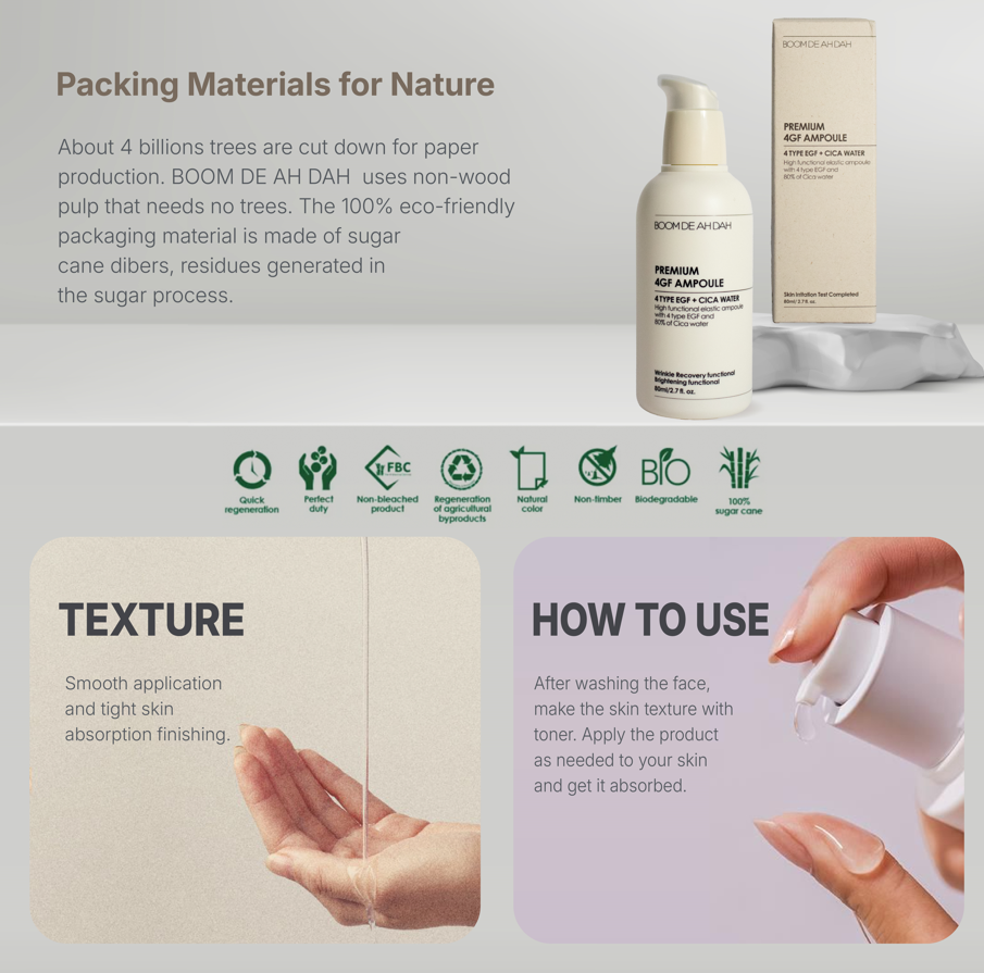 BDAD Premium 4GF Ampoule 80ml