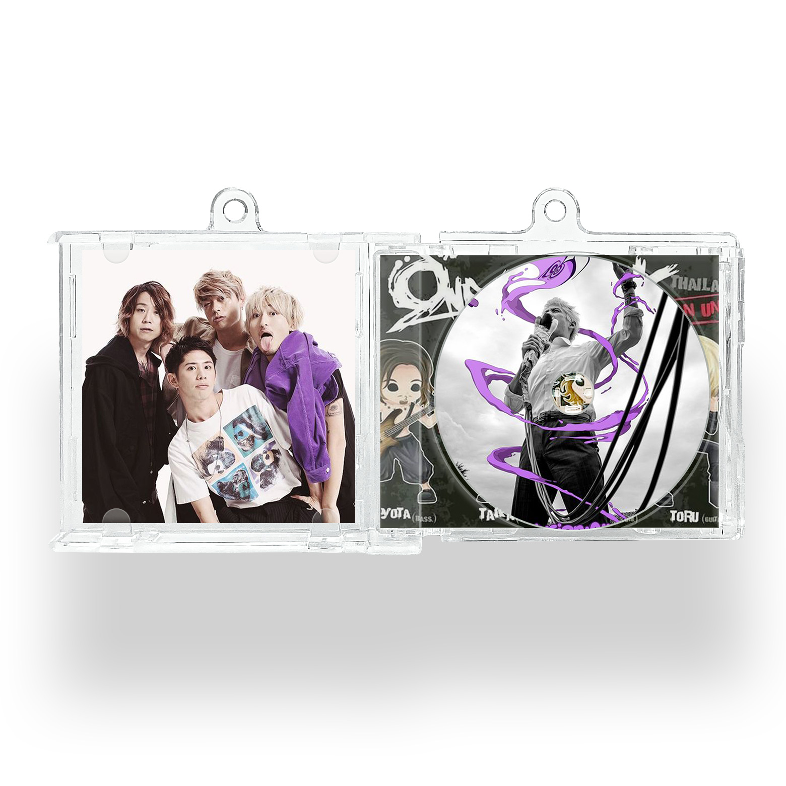 ワンオクスマホケース |NFCミニCDキーリング【ONE OK ROCK/Delusion