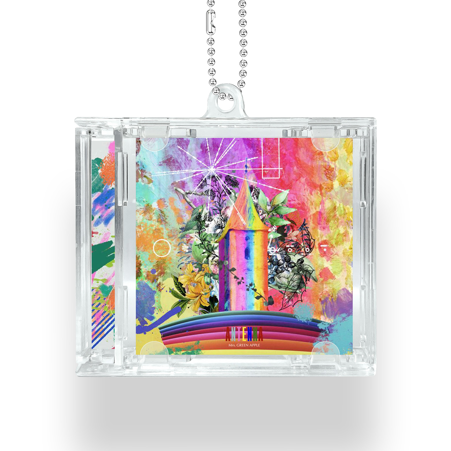 MrsGREENAPPLE グッズ |NFCミニCDキーリング【MrsGREENAPPLE/ANTENNA