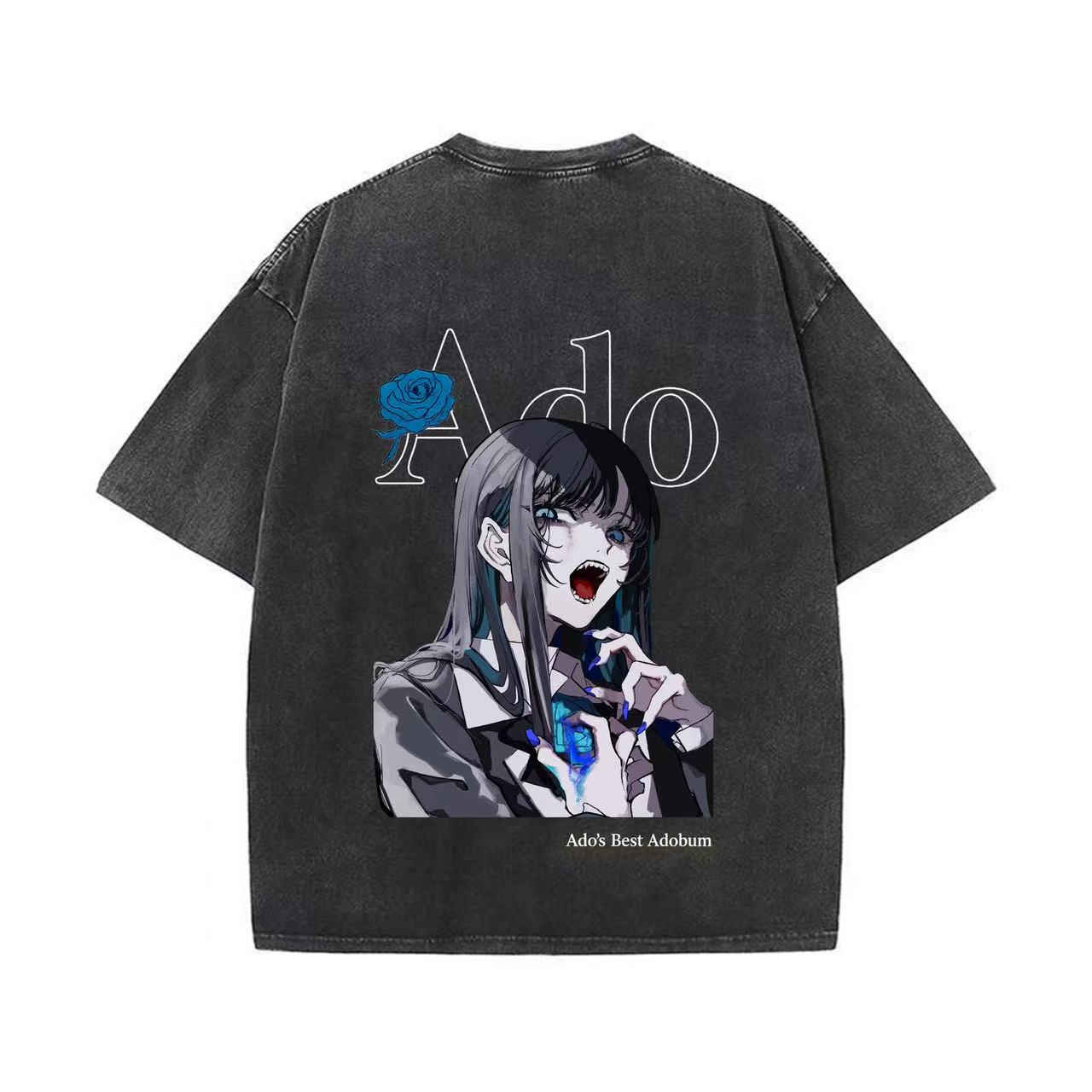 ADO グッズ | 厚手エイジング加工Tシャツ・長袖スウェット【Ado