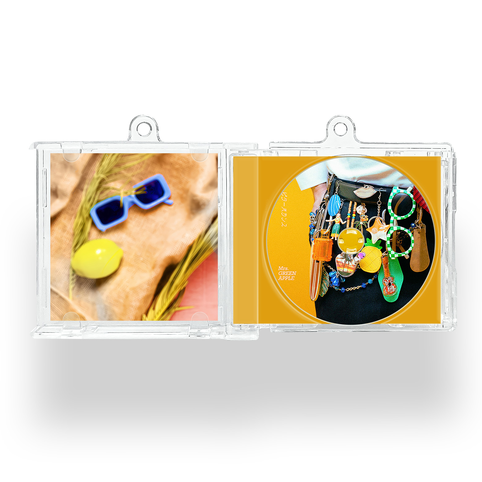 mrsgreenappleグッズ | NFCミニCDキーリング【MrsGREENAPPLE/ビター