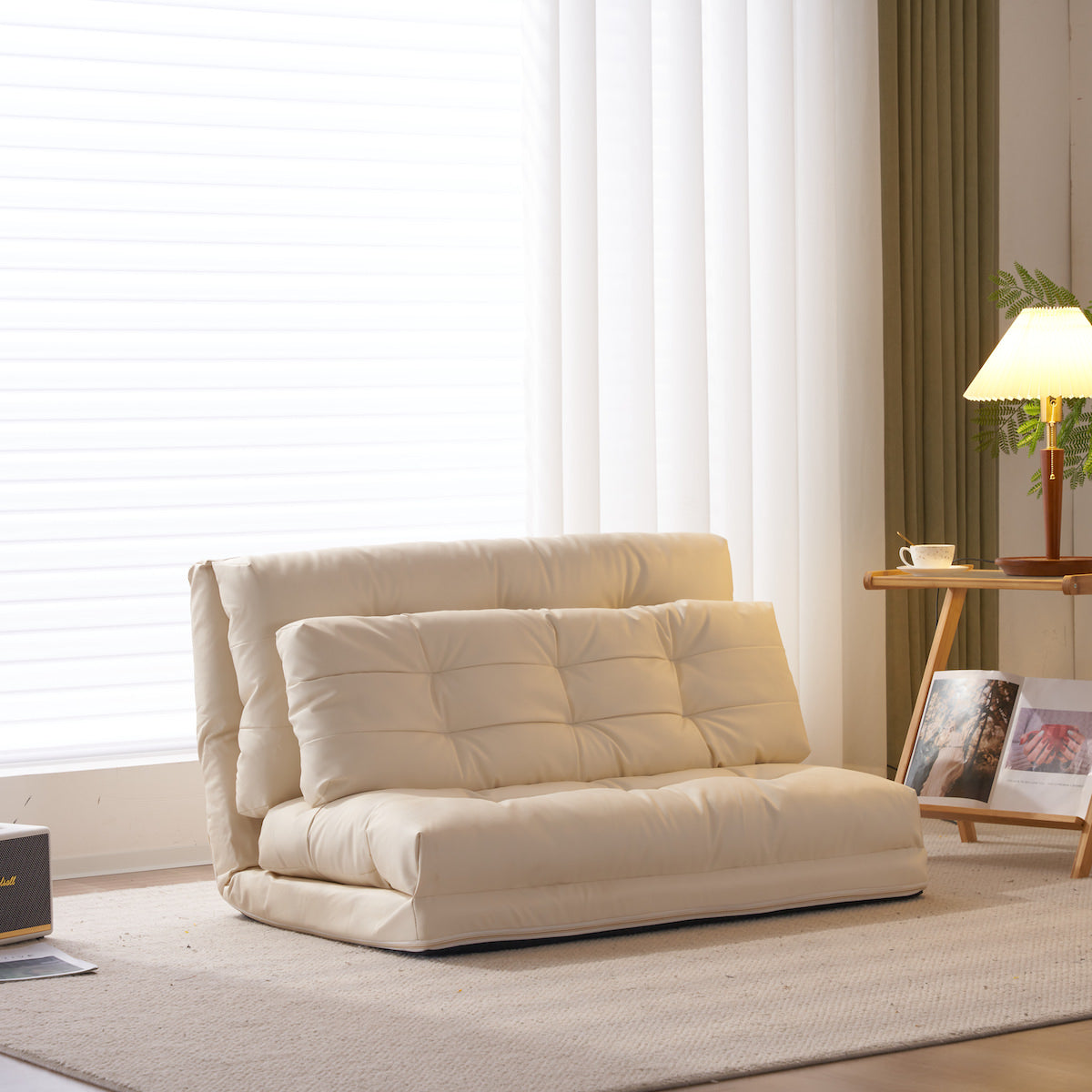 3WAY折りたたみリクライニングソファベッド | 組み立て不要で即使用