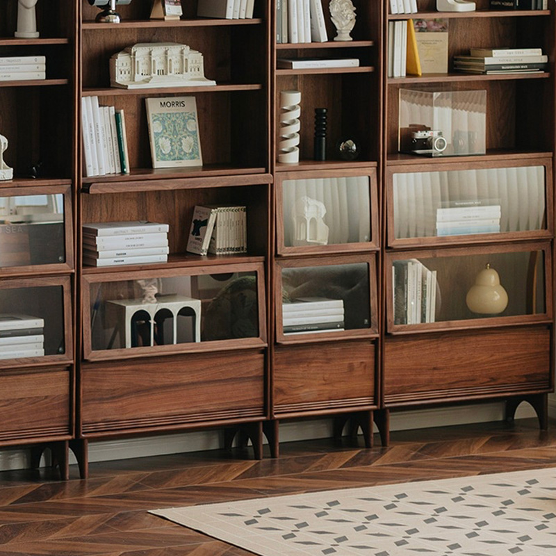 アーチヴィンテージ本棚 | アーチの陰影で本もオブジェも美しく – CAGUUU