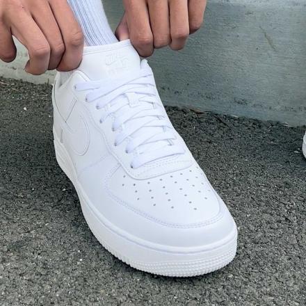 国内6月10日再販予定】ナイキ エアフォース 1 '07 フレッシュ ホワイト