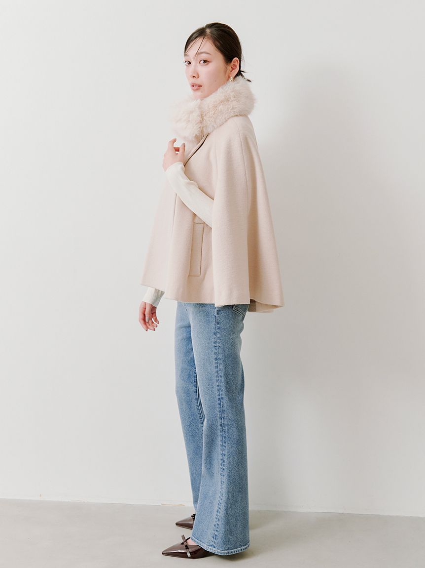 ショートケープコート(コート)｜アウター｜SNIDEL(スナイデル)の通販