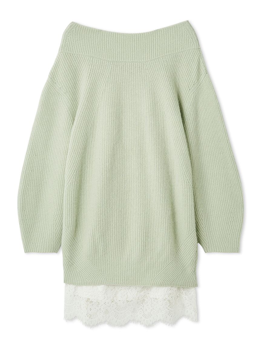 ニットセットキャミミニワンピース(ミニワンピース)｜ワンピース